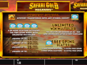 Safari Gold Megaways Screenshot 3