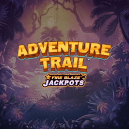 Fire Blaze Jackpots: Adventure Trail Logo