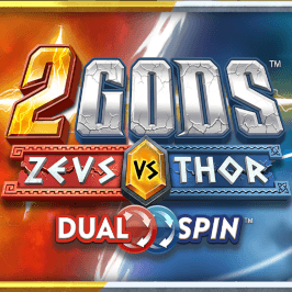 2 Gods - Zeus vs Thor Logo