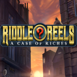 Riddle Reels: A Case of Riches Logo