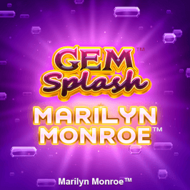Gem Splash: Marilyn Monroe Logo