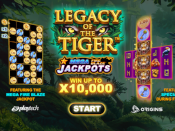 Mega Fire Blaze Jackpots: Legacy of the Tiger Screenshot 1