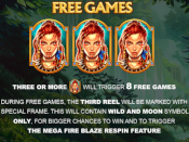 Mega Fire Blaze Jackpots: Legacy of the Tiger Screenshot 3